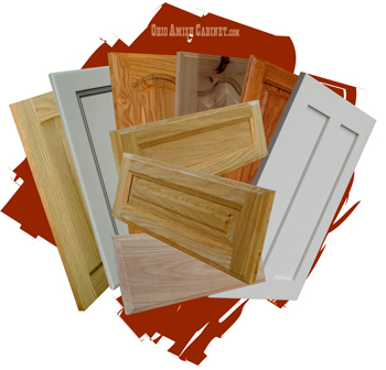 Kitchen cabinet doors and drawer fronts replacement: wood, mdf